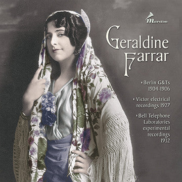 Geraldine Farrar CDR (BOOKLET ONLY--NO TRAY CARD)