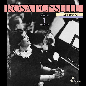 Rosa Ponselle On The Air, Vol. 1 CDR (WITH ORIGINAL BOOKLET AND TRAY CARD)