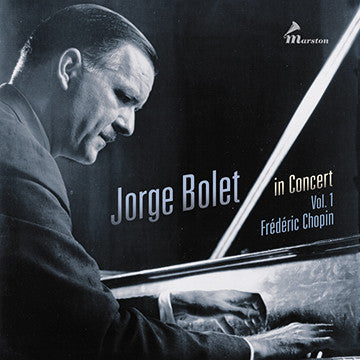 Jorge Bolet in Concert, Vol. 1 CDR (TRAY CARD ONLY--NO BOOKLET)